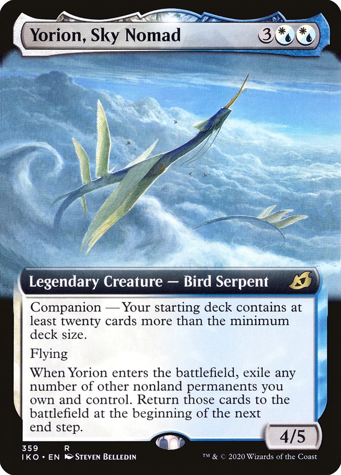 Yorion, Sky Nomad (Extended Art) [Ikoria: Lair of Behemoths] | Pegasus Games WI