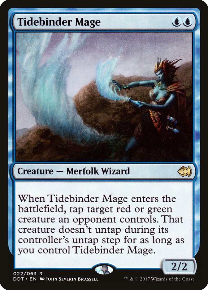 Tidebinder Mage [Duel Decks: Merfolk vs. Goblins] | Pegasus Games WI