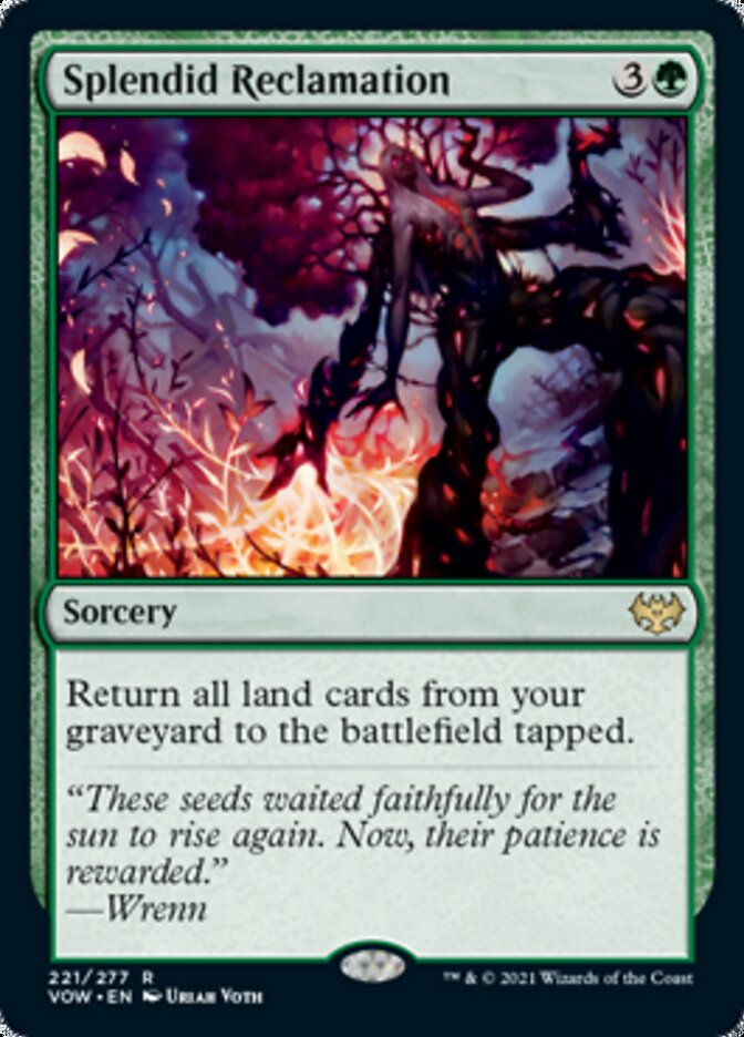 Splendid Reclamation [Innistrad: Crimson Vow] | Pegasus Games WI