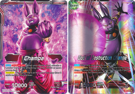 Champa // God of Destruction Champa [BT1-001] | Pegasus Games WI