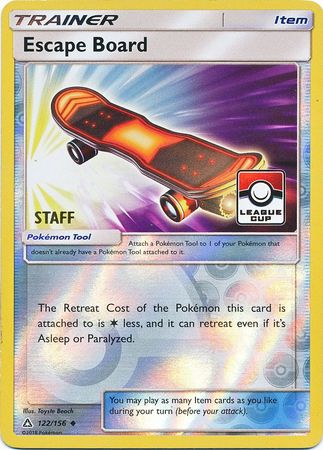 Escape Board (122a/156) (League Promo Staff) [Sun & Moon: Ultra Prism] | Pegasus Games WI