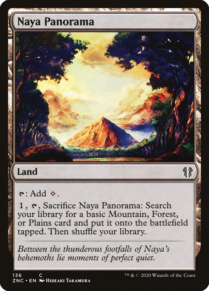 Naya Panorama [Zendikar Rising Commander] | Pegasus Games WI