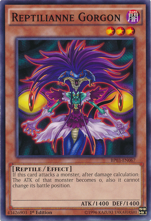 Reptilianne Gorgon [BP03-EN067] Common | Pegasus Games WI