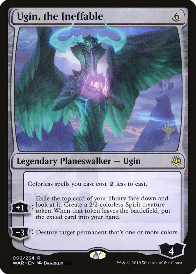 Ugin, the Ineffable (Promo Pack) [War of the Spark Promos] | Pegasus Games WI