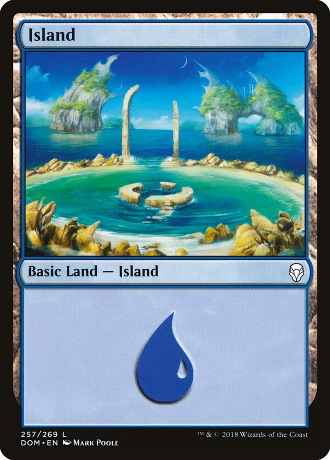 Island (257) [Dominaria] | Pegasus Games WI