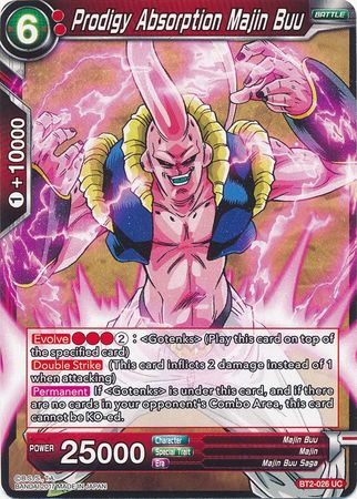 Prodigy Absorption Majin Buu [BT2-026] | Pegasus Games WI