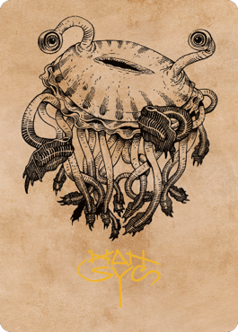 Gluntch, the Bestower Art Card (Gold-Stamped Signature) [Commander Legends: Battle for Baldur's Gate Art Series] | Pegasus Games WI