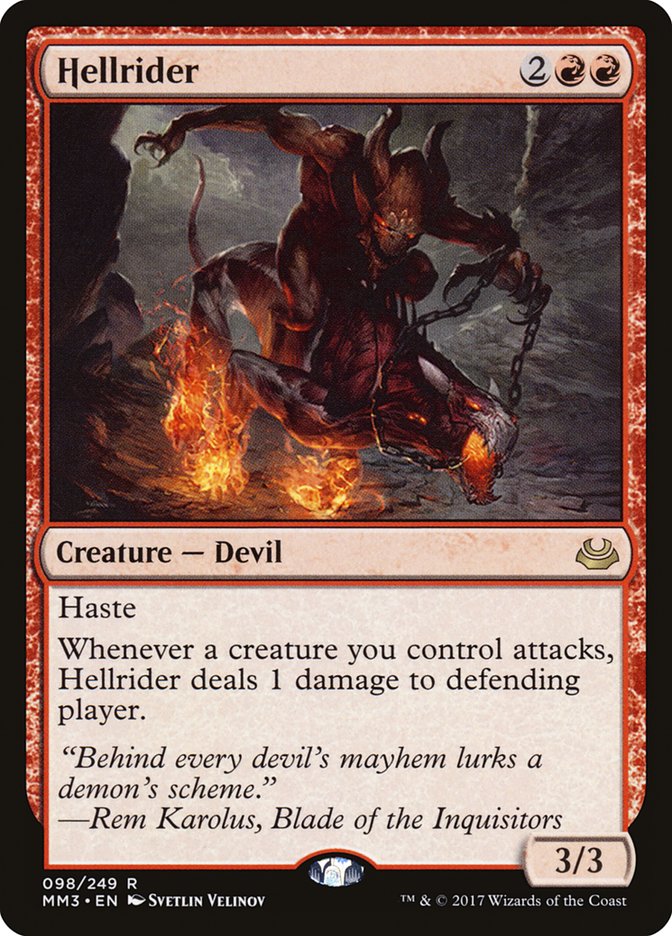 Hellrider [Modern Masters 2017] | Pegasus Games WI