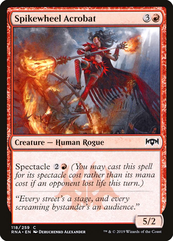 Spikewheel Acrobat [Ravnica Allegiance] | Pegasus Games WI