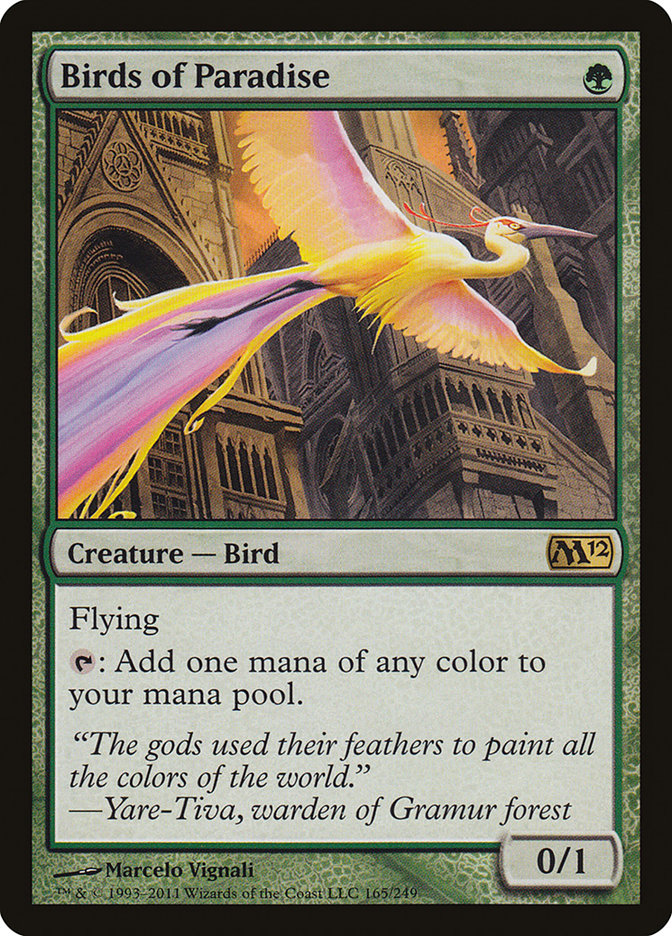 Birds of Paradise [Magic 2012] | Pegasus Games WI