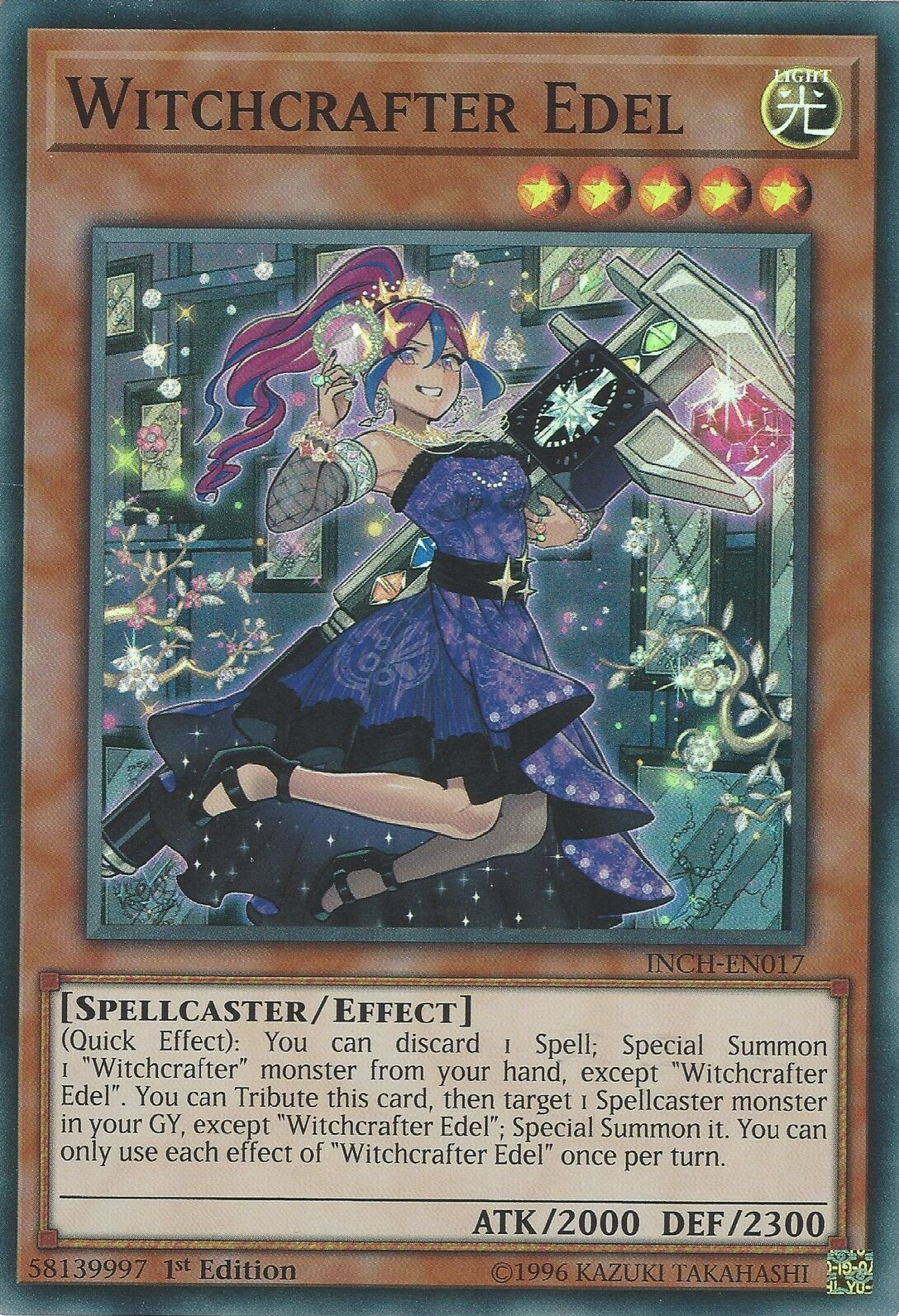 Witchcrafter Edel [INCH-EN017] Super Rare | Pegasus Games WI