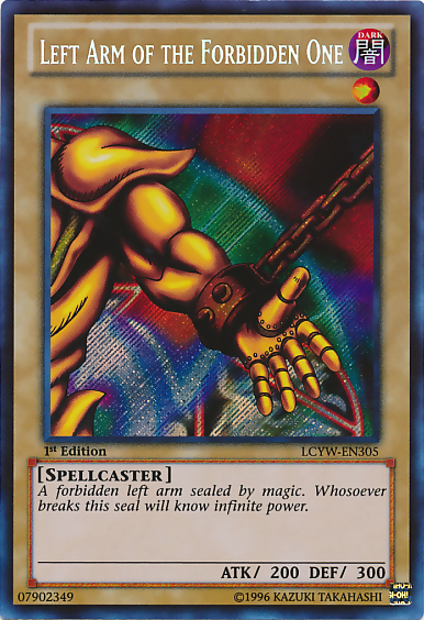 Left Arm of the Forbidden One [LCYW-EN305] Secret Rare | Pegasus Games WI