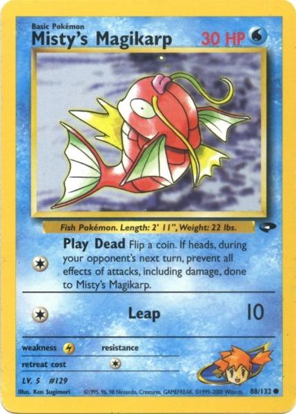 Misty's Magikarp (88/132) [Gym Challenge Unlimited] | Pegasus Games WI
