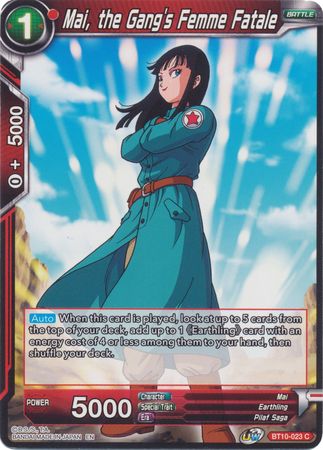 Mai, the Gang's Femme Fatale [BT10-023] | Pegasus Games WI