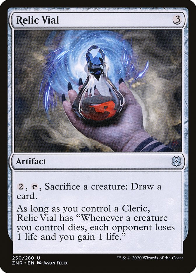 Relic Vial [Zendikar Rising] | Pegasus Games WI