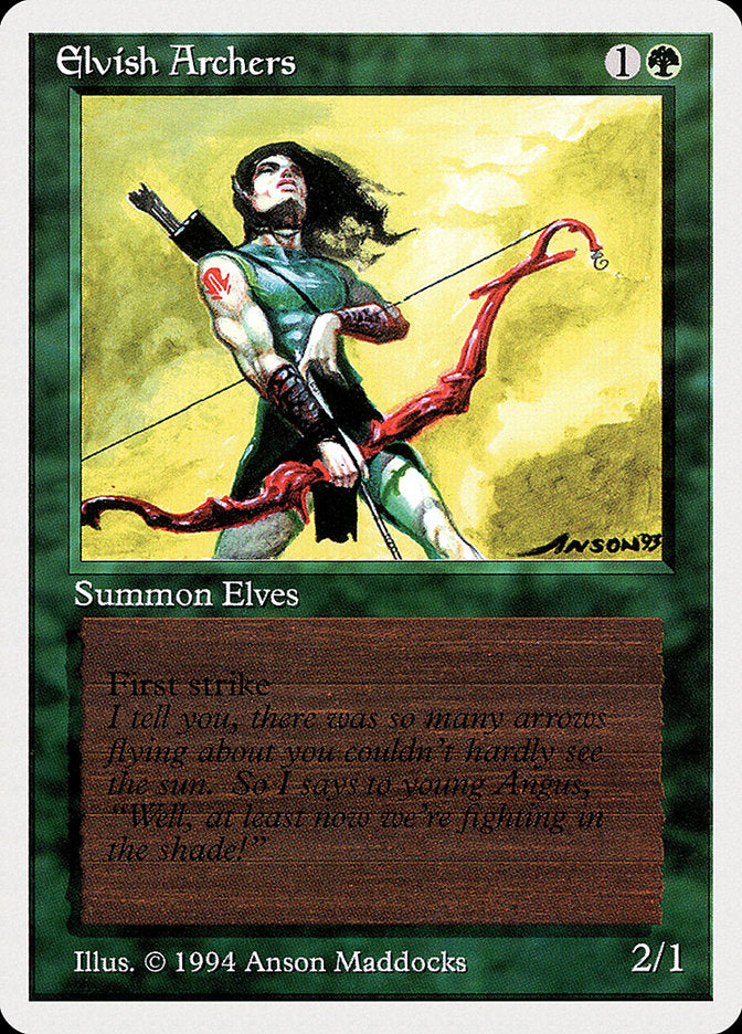 Elvish Archers [Summer Magic / Edgar] | Pegasus Games WI