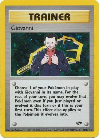 Giovanni (18/132) [Gym Challenge Unlimited] | Pegasus Games WI