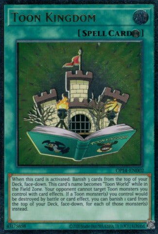 Toon Kingdom [OP14-EN002] Ultimate Rare | Pegasus Games WI