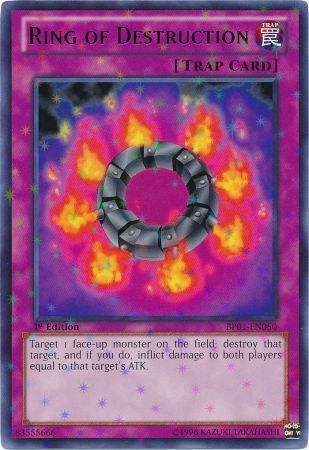 Ring of Destruction [BP01-EN050] Starfoil Rare | Pegasus Games WI