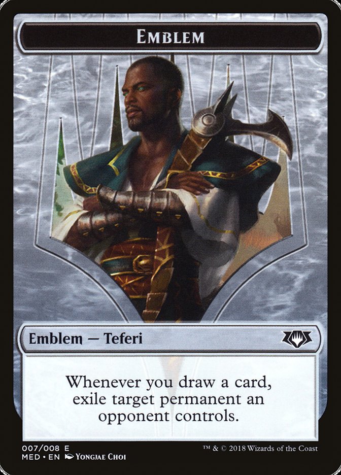 Teferi, Hero of Dominaria Emblem [Mythic Edition Tokens] | Pegasus Games WI
