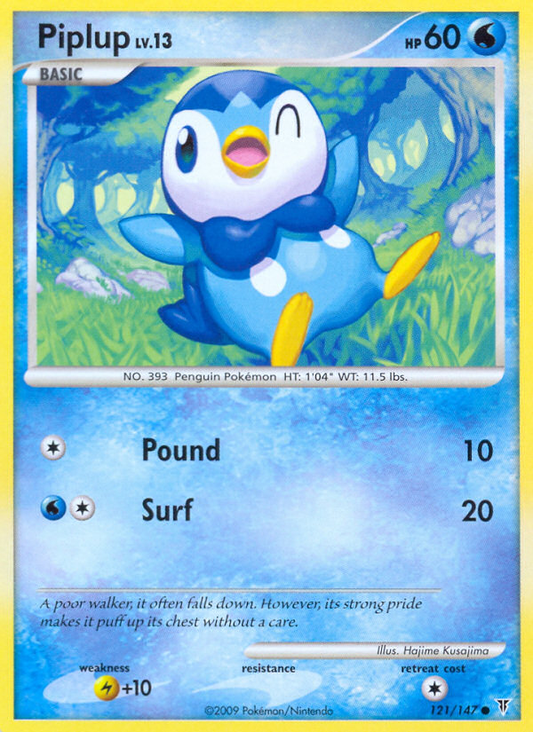 Piplup (121/147) [Platinum: Supreme Victors] | Pegasus Games WI