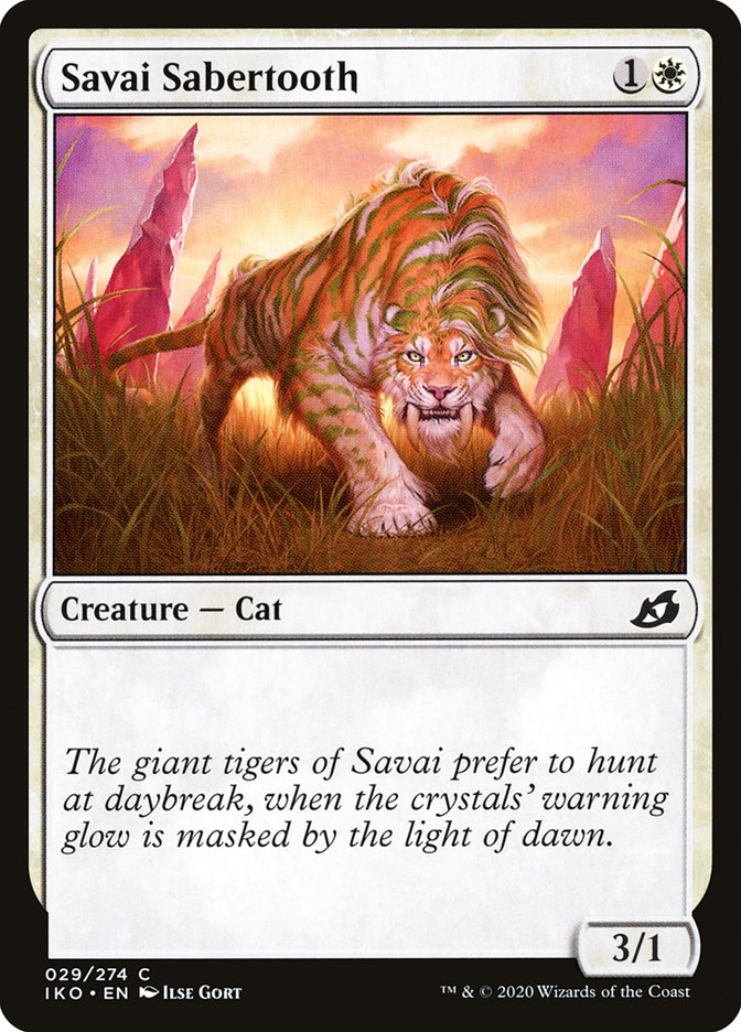 Savai Sabertooth [Ikoria: Lair of Behemoths] | Pegasus Games WI