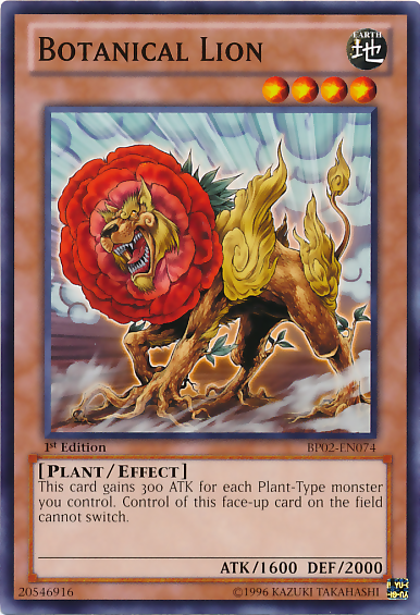 Botanical Lion [BP02-EN074] Common | Pegasus Games WI