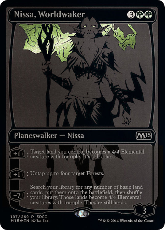 Nissa, Worldwaker [San Diego Comic-Con 2014] | Pegasus Games WI