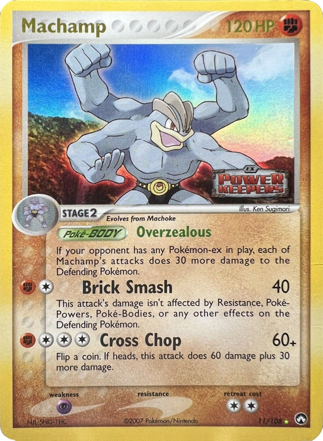 Machamp (11/108) (Stamped) [EX: Power Keepers] | Pegasus Games WI