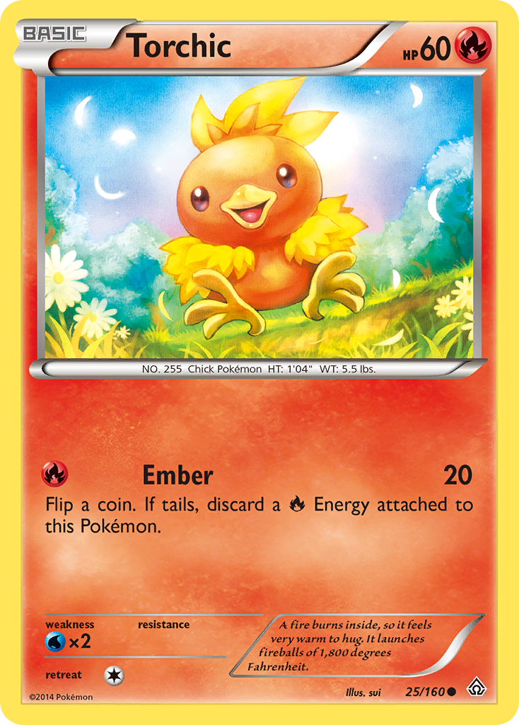 Torchic (25/160) [XY: Primal Clash] | Pegasus Games WI