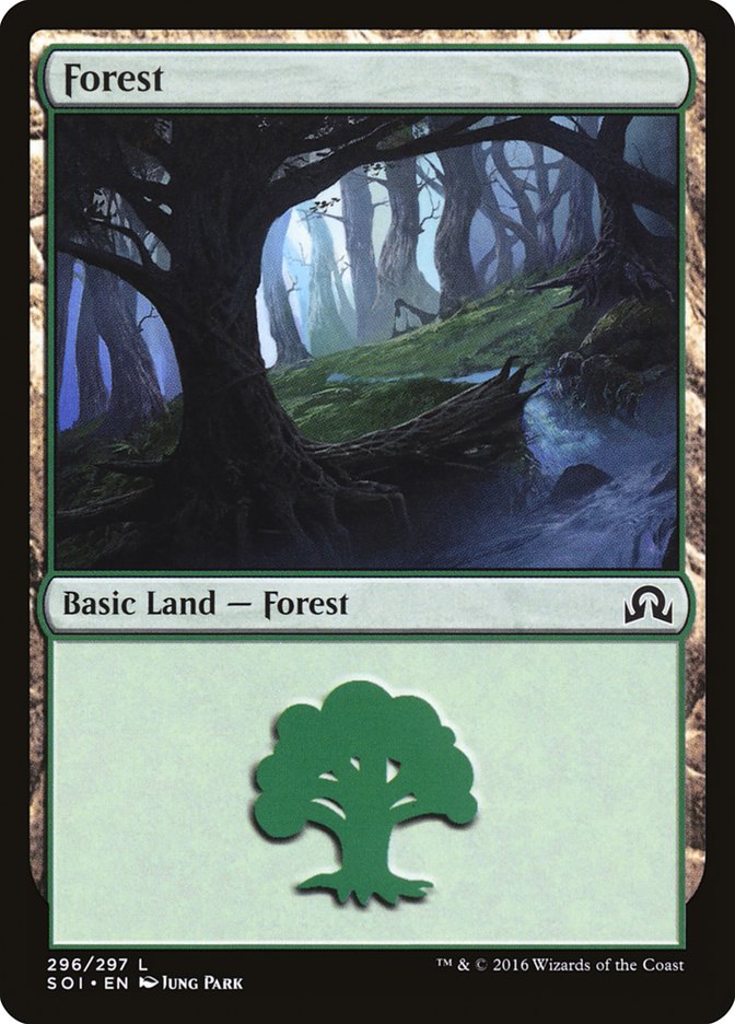 Forest (296) [Shadows over Innistrad] | Pegasus Games WI