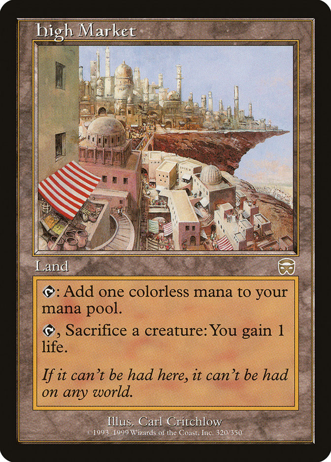 High Market [Mercadian Masques] | Pegasus Games WI