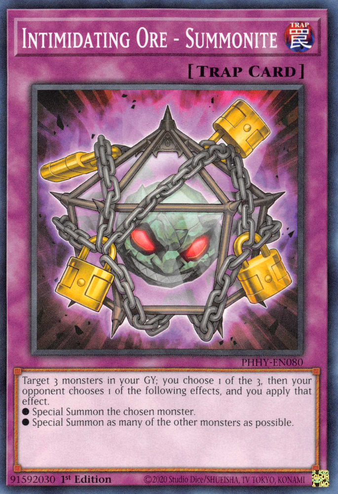 Intimidating Ore - Summonite [PHHY-EN080] Common | Pegasus Games WI