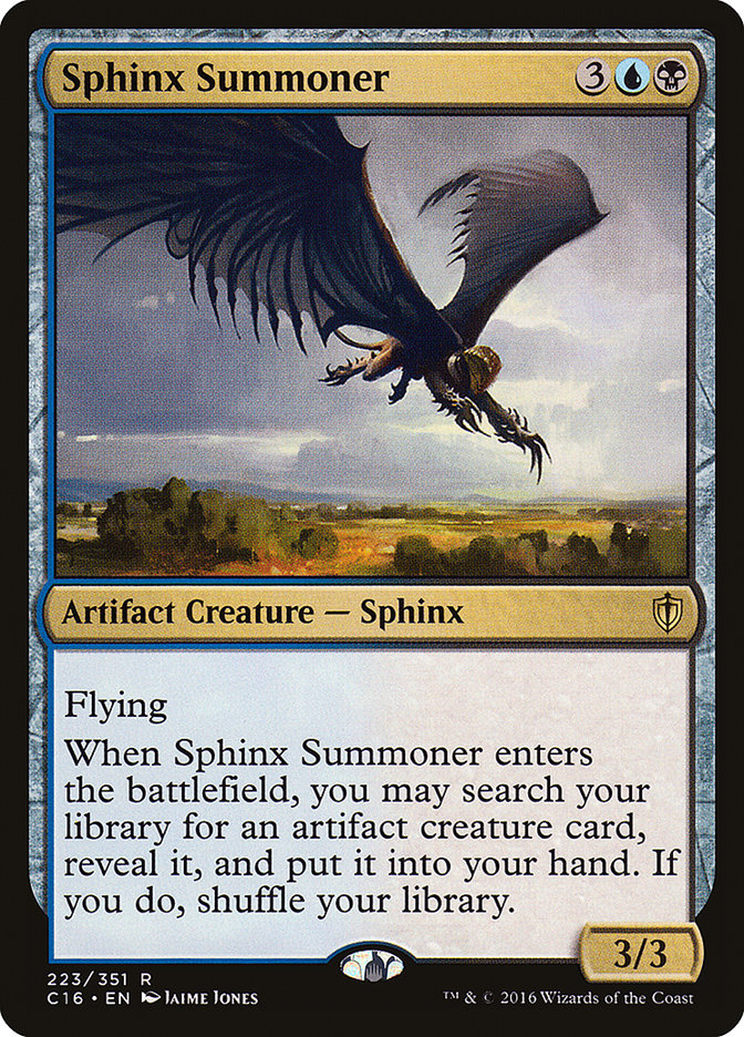 Sphinx Summoner [Commander 2016] | Pegasus Games WI