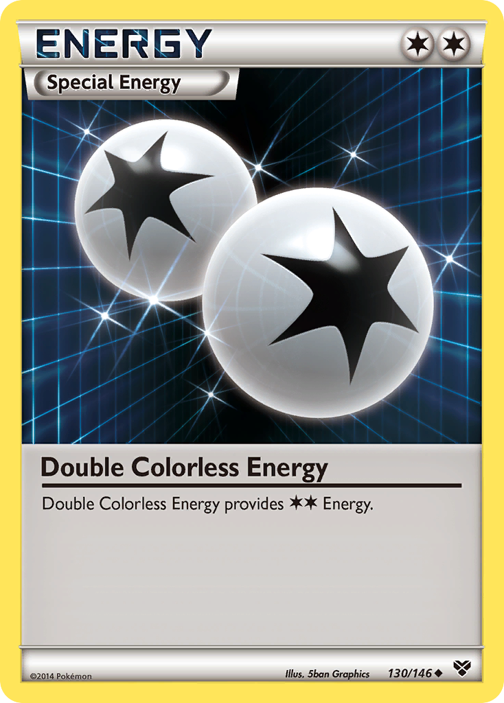 Double Colorless Energy (130/146) [XY: Base Set] | Pegasus Games WI