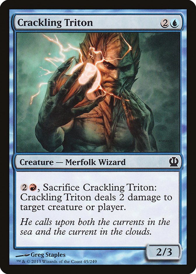 Crackling Triton [Theros] | Pegasus Games WI