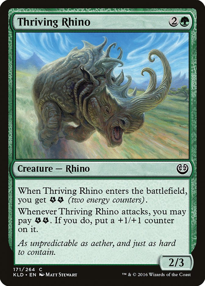 Thriving Rhino [Kaladesh] | Pegasus Games WI