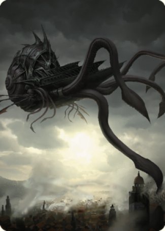 Nautiloid Ship Art Card [Commander Legends: Battle for Baldur's Gate Art Series] | Pegasus Games WI
