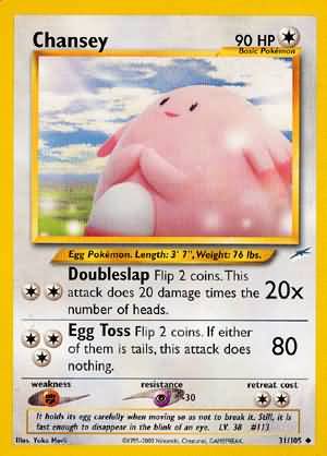 Chansey (31/105) [Neo Destiny Unlimited] | Pegasus Games WI