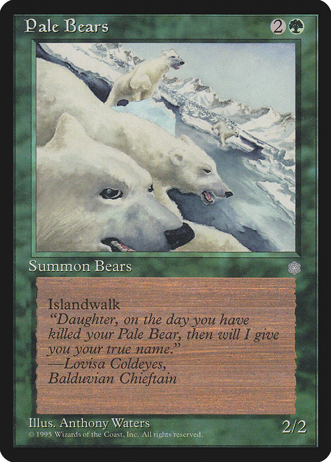 Pale Bears [Ice Age] | Pegasus Games WI