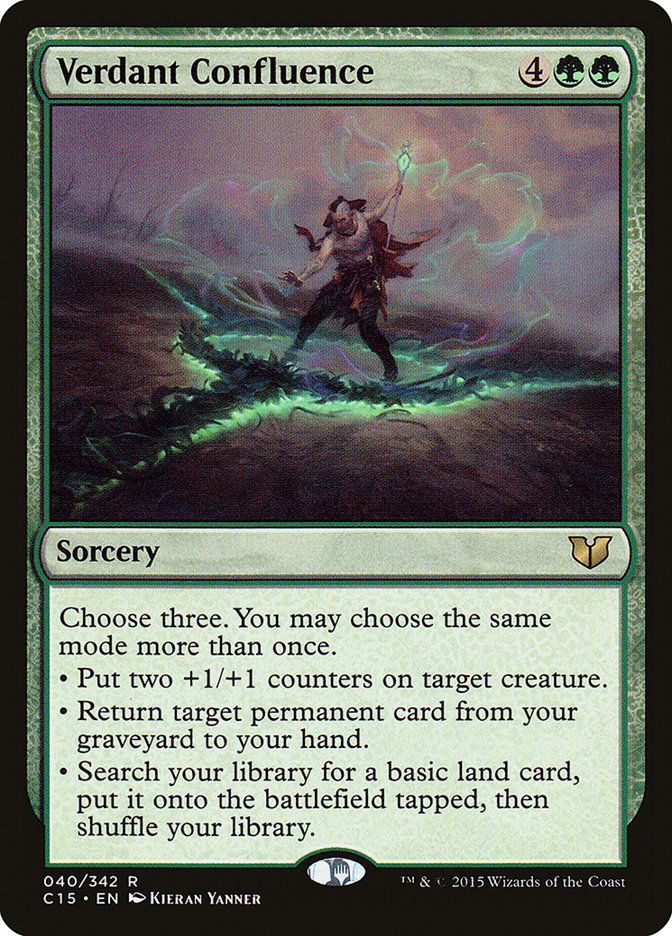 Verdant Confluence [Commander 2015] | Pegasus Games WI