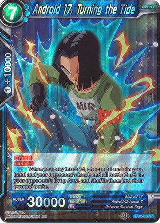 Android 17, Turning the Tide [DB2-036] | Pegasus Games WI