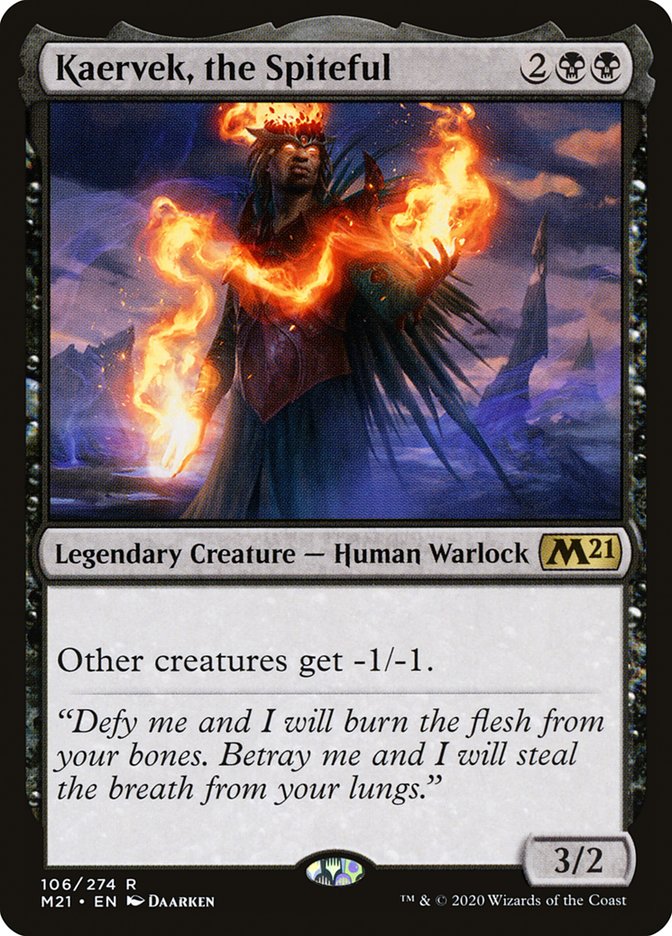 Kaervek, the Spiteful [Core Set 2021] | Pegasus Games WI