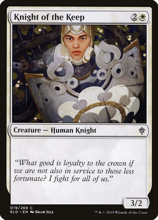 Knight of the Keep [Throne of Eldraine] | Pegasus Games WI