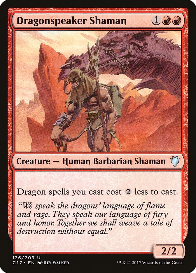 Dragonspeaker Shaman [Commander 2017] | Pegasus Games WI