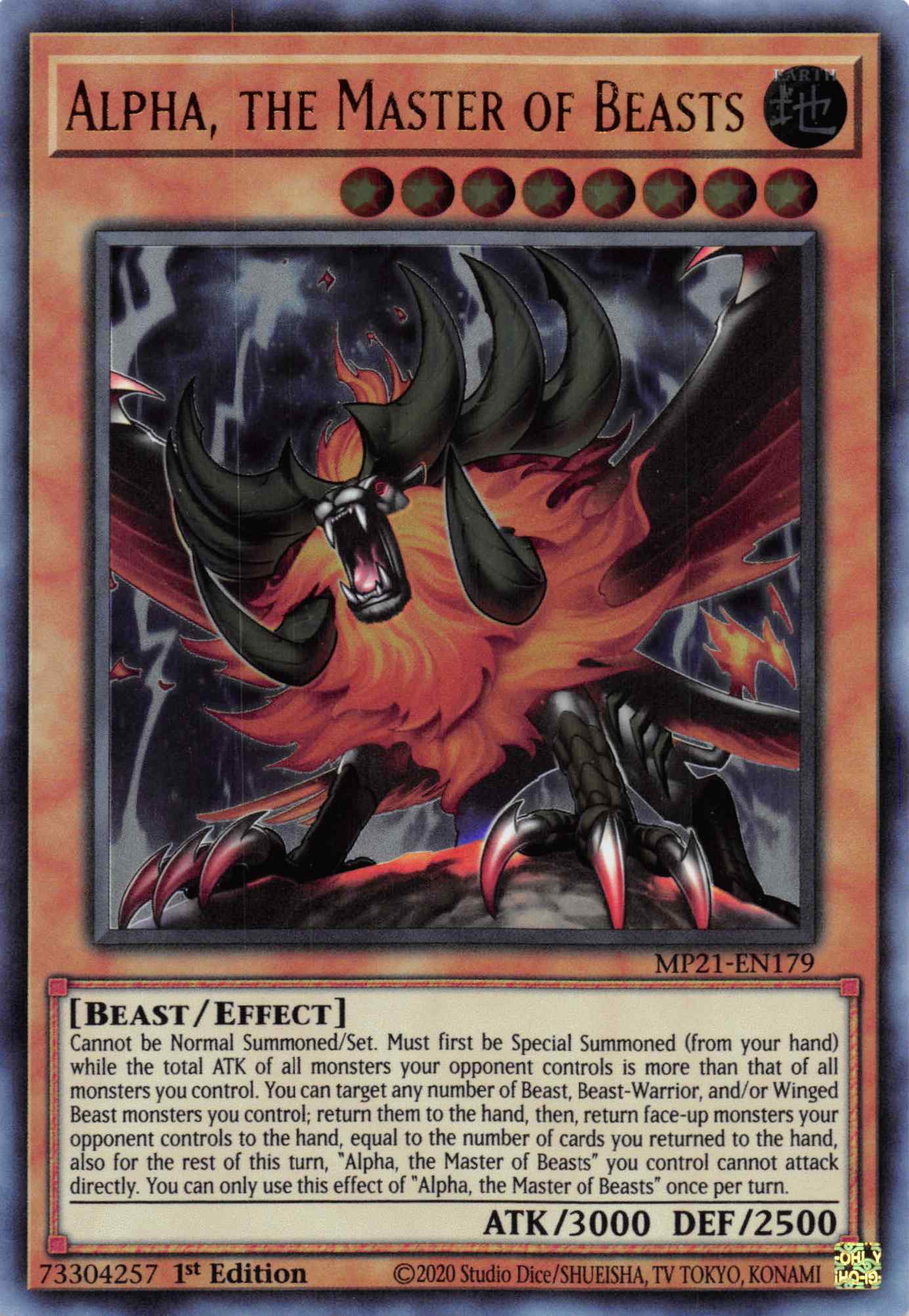 Alpha, the Master of Beasts [MP21-EN179] Ultra Rare | Pegasus Games WI