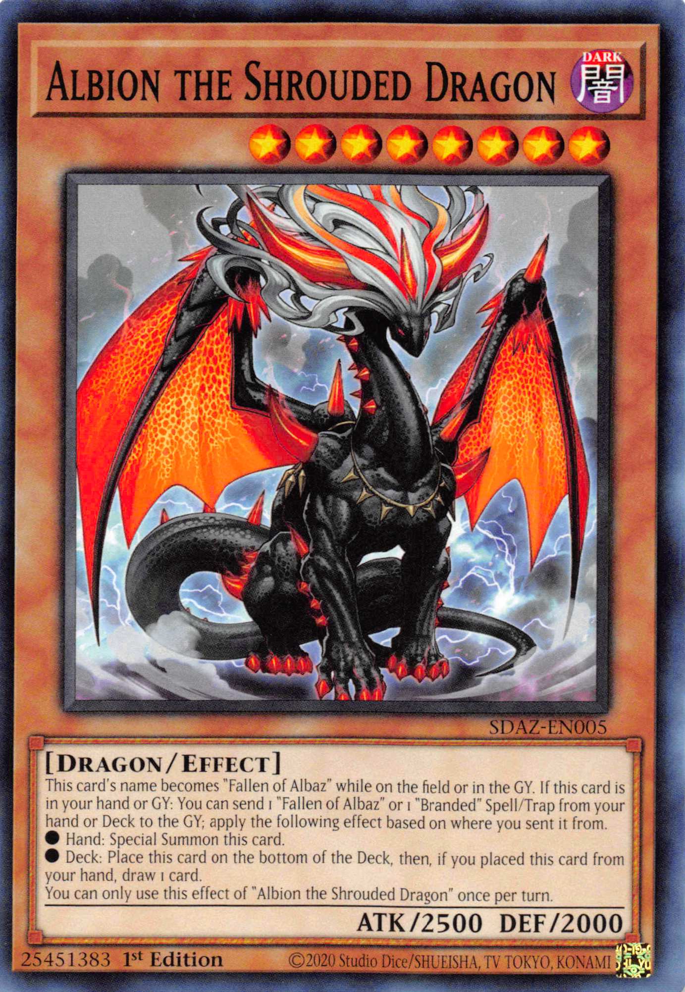 Albion the Shrouded Dragon [SDAZ-EN005] Common | Pegasus Games WI