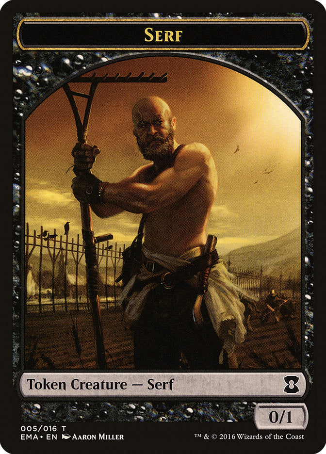 Serf Token [Eternal Masters Tokens] | Pegasus Games WI