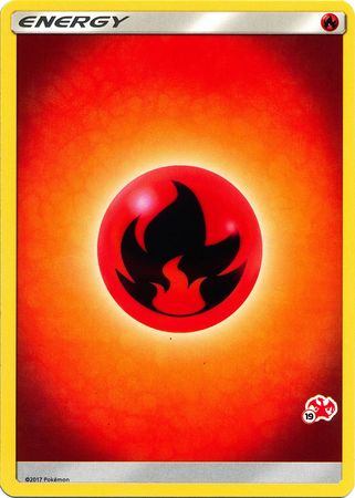 Fire Energy (Charizard Stamp #19) [Battle Academy 2020] | Pegasus Games WI