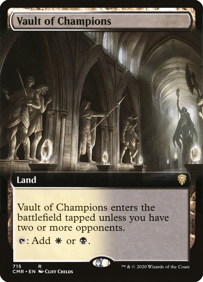 Vault of Champions (Extended Art) [Commander Legends] | Pegasus Games WI